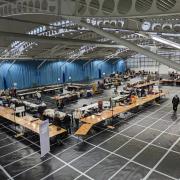 We're live from Batchwood Sports Centre for the 2024 St Albans local election count.