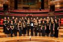 The choir at St Albans High School for Girls will go on to perform at the Royal Albert Hall