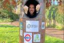 A former Colney Heath athlete has set his sights on becoming the fastest man to ever run a marathon dressed as a tree.