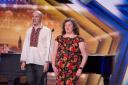 Stefan and soprano Denise Leigh on Britain's Got Talent