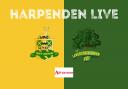 Harpenden Town took on Leverstock Green in the play-off semi-final.
