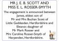 JAMES SCOTT & ELEANOR ROSSER-SMYTH