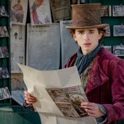 Timothée Chalamet as Willy Wonka in Warner Bros. Pictures and Village Roadshow Pictures’ WONKA