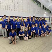 Some of the City of St Albans swimmers. Picture: COSTA SWIM