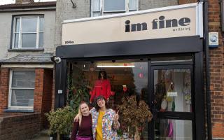 Schoolfriends Amy Lisney-Smith and Natalie Herd own and run I'm Fine Wellbeing.