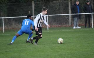 Bradley Dixon-Smith scored again for Colney Heath. Picture: LINDA BABAIE