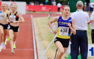 Phoebe Gill of St Albans Athletics Club smashed a 45-year-old European record. Picture: ST ALBANS AC