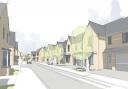 How new homes South of Chiswell Green Lane, near St Albans, could look.