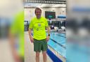 Alex Davis will swim 72.7 miles within nine months