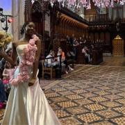 St Albans Cathedral transformed into a catwalk as Oaklands College fashion students staged a charity show