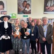 The High Sheriff of Hertfordshire visited London Colney Library
