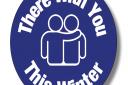 There for you this winter logo