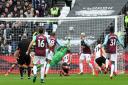 West Ham United's Joao Mario scores his side's first goal against Southampton (pic: Victoria Jones/PA)