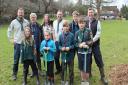 Volunteers have been planting hundreds of new trees across the St Albans district.