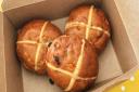 Hot cross buns from Sean's in Redbourn.