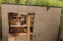 The Cork Studio - an eco garden office made partly from cork - was one of 32 sheds shortlisted in the 2017 Shed of the Year competition. Picture: Cuprinol Shed of the Year