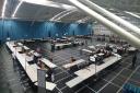 The St Albans district council count at Batchwood Sports Centre. Picture: Anne Suslak