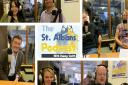 The guests on this week's edition of the St Albans Podcast.