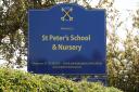 St Peter's School in St Albans is due to expand, but Sport England fears this will have a detrimental effect on the school's playing field. Picture: DANNY LOO