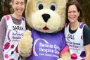 Gill Hudnott and Sarah Pritchard are taking part in the London Marathon for Rennie Grove Hospice. Picture: Rennie Grove
