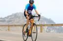 Charity cyclist Nigel Almond.