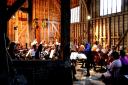 SA Abbey Gateway Orchestra rehearsing at Kingsbury Barn