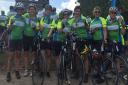 Elizabeth's Friends London to Paris bike ride team