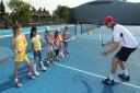 Doug Goodwin is running tennis courses as part of the Davis Cup Legacy Programme