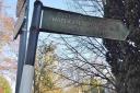 Signposts in Piccotts End, Hertfordshire