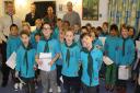 Beaver Scouts from 3rd St Albans Thor Colony supported their local community by entertaining residents at Oak Tree Manor Residential Home