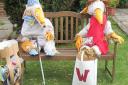 Flamstead Scarecrow Festival 2014: The Wombles. Photo courtesy of Paul McMahon
