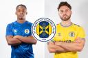 Dylan Fage and Gio Rasulo got the St Albans City goals at Havant & Waterlooville. Picture: SACFC