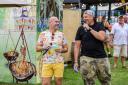 Host Tom Kerridge opens Pub in the Park 2023 in St Albans on Friday.
