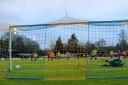 Shaun Jeffers scores from the penalty spot for St Albans City against Chelmsford. Picture: JIM STANDEN