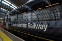 One of the UK’s busiest railway lines is blocked after a train hit an object on the track (Victoria Jones/PA)