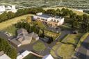 CGI showing the approved St John’s Catholic Primary School rebuild.