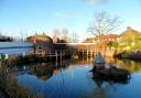 Shenley Pond and Lock