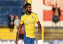 Kyran Wiltshire almost scored for St Albans City in stoppage time against Oxford City.