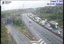 Delays on the M25 near junction 21 (M1, St Albans)