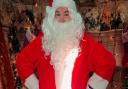 Santa Claus himself at Fleetville's Christmas fair.