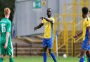 Dave Diedhiou saved St Albans City's blushes with a late equaliser against Corinthian Casuals in the FA Cup.