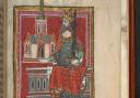 King Offa traditionally is held to have been the first benefactor of St Albans Abbey, in the eighth century, and his is the first image in the book of benefactors, The Golden Book of St Albans, showing him offering the Abbey. The book will be on display