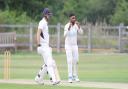 Dharmarajsinh Jhala (right) was among the runs for North Mymms in their win over Radlett.