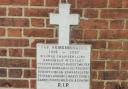 The Albert Street war memorial in St Albans