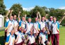 The successful Harpenden side that won the county Team Ten trophy. Picture: HARPENDEN BC
