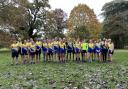 St Albans Striders in the cross-country mud at Watford. Picture: RICHARD UNDERWOOD