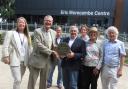 The Harpenden Society awarded a plaque to the Eric Morecambe Centre last year