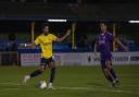 Shaun Jeffers scored four as St Albans City beat Hitchin Town 6-0. Picture: PETER ELSE