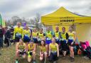 The women's team of St Albans Striders at the Chiltern Cross-country League. Picture: ST ALBANS STRIDERS