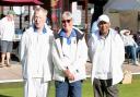 Townsend's Peter Thomson, Jane Dixon and Alan Charran won the Berkhamsted Triples Gala. Picture: TOWNSEND BC